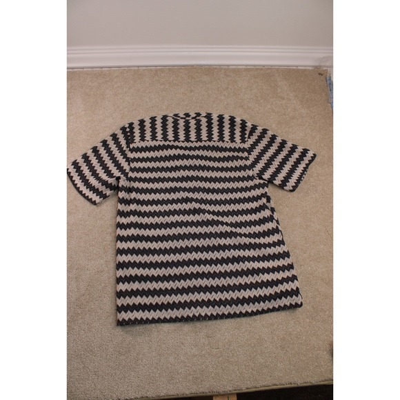 Ditch Plains Mens XL Black Zig Zag Crotched Woven‎ Short Sleeve Button Shirt NEW - Picture 9 of 9